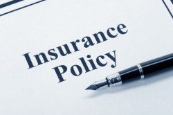 Document of Insurance Policy, Life; Health, car, travel, for background